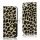 Leopard Magnetisk læder tegnebog Case iPhone 5 cover - Brun