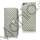 Polkaprikket Magnetisk Wallet Leather Case iPhone 5 cover - Grå