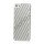 Diagonal Aluminium hård plast Case til iPhone 5 - Sølv