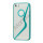 S Formet Gennemsigtig Hard Case iPhone 5 cover - Blå
