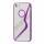 S Formet Gennemsigtig Hard Case iPhone 5 cover - Lilla