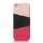 Farvelagt Triplex Slide Hard Plastic Cover Case til iPhone 5 - Pink