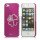 Kløver Cadmieret Diamant Case Cover til iPhone 5 - Rose