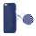 Ultra Slim Perforeret Ventileret Metal Hard Case til iPhone 5 - Blå