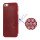 Metallic udhulet Floral Mesh Case iPhone 5 cover - Rød