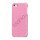 Slange Leather Coated Hard Case til iPhone 5 - Pink