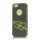 Pilen of Love Frosted hård plast Case til iPhone 5 - Grøn / Grå
