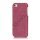 Skinnende Flash Sequin Hard iPhone 5 cover - Mørk Pink