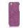 Skinnende Flash Sequin Hard Case til iPhone 5 - Lilla