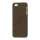 Frosted Hard Plastic Cover Case til iPhone 5 - Kaffe