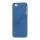 Frosted Hard Plastic Cover Case til iPhone 5 - Mørkeblå