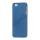Frosted Hard Plastic Cover Case til iPhone 5 - Mørkeblå