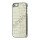 Krokodille Leather Skin Metalbelagt Hard Case iPhone 5 cover - Hvid