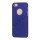 Gummibelagt hård plast Case iPhone 5 cover - Mørkeblå