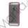 TPU Bumper Ramme Clear Transparent Plastic Combo Beskyttelses Case til iPhone 5 - Lilla