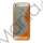 Populært S-line Plastic & TPU Combo Cover Case til iPhone 5 - Transparent / Orange