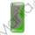 Populært S-line Plastic & TPU Combo Cover Case til iPhone 5 - Transparent / Grøn