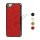 Twill Leather Coated Plating Hard Case iPhone 5 cover