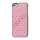Baby ånde Diamante Metalbelagt Hard Case til iPhone 5 - Pink