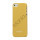 Premium Blankt Hard Back Case iPhone 5 cover - Gul