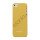 Premium Blankt Hard Back Case iPhone 5 cover - Gul