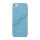Premium Blankt Hard Back Case iPhone 5 cover - Blå