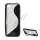 S-Curve TPU & Plastic Hybrid Case Cover med Holder til iPhone 5 - Sort