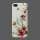 Fersken Blomst iPhone 5 TPU Gele Case