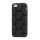 Anti-slip Fodbold Mønster TPU Gel Case iPhone 5 cover - Sort