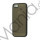Two-color Frosted TPU & Plastic Combo Case iPhone 5 cover - Sort / Grå