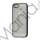 Two-color Frosted TPU & Plastic Combo Case iPhone 5 cover - Sort / Translucent