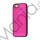 Two-color Frosted TPU & Plastic Combo Case iPhone 5 cover - Sort / Rose