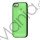 Two-color Frosted TPU & Plastic Combo Case iPhone 5 cover - Sort / Grøn