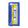 Tyndt Kassettebånd Silicone Cover til iPod Touch 5 - Blå