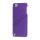 Gummibelagt hård plast Case Cover til iPod Touch 5 - Purple