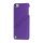 Gummibelagt hård plast Case Cover til iPod Touch 5 - Purple