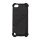 Vandret Striber Silicone & Plastic Combo Case Cover til iPod Touch 5 - Sort