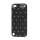 Smykkepræget Silicone Skin Case til iPod Touch 5 - Sort