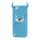 Djævel, blød Silikone Skin Case Cover til iPod Touch 5 - Lyseblå