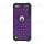 Skinnende Diamant Hard Cover med Soft Silicone Core Hybrid Shell Case til iPod Touch 5 - Sort / Lilla