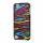 Zebra Striber Combo 2 i 1 Snap-On Hard Case Cover til iPod Touch 5 - Sort / Colorful