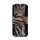 Tiger Grain 2 i 1 Plastic Over Silicone Hybrid Hard Gitter Case til iPod Touch 5
