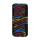 Farvet Zebra Design Hybrid Gitter hård plast Over Silikone Taske hud Cover til iPod Touch 5