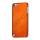 Spejleffekt Galvaniseret Blankt Hard Case Cover til iPod Touch 5 - Orange