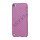 Vævet mønster Carbon Fiber Læder Coated Hard Case til iPod Touch 5 - Pink