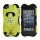 Ny Cool 3D Sportsvogn Silicone + indbundet Hybrid Case til iPod Touch 5 - Sort / Gul