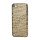 Stilfuld Blinkende Pailletter Zebra Striber Hard Case til iPod Touch 5 - Light Brown