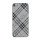 Stilfuld Plaid Mønster Læder Skin Hard Case til iPod Touch 5 - Lysegrå