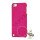 Stærk Hard Gitter Net Skin Case Cover til iPod Touch 5 - Rose