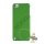 Stærk Hard Gitter Net Skin Case Cover til iPod Touch 5 - Grøn